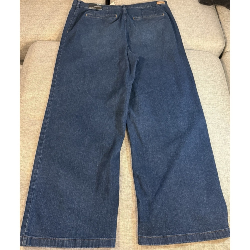 Sofía Jeans Diana Palazzo Super High Rise Wide Leg Denim Women's 20W - Picture 7 of 11